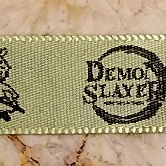 Printed Ribbons - Olive - Inosuke - 20 metres - Picture 5 of 5